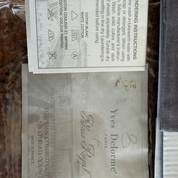 Parisian luxury SHAMS (2 EACH) NEW - Picture 6 of 16